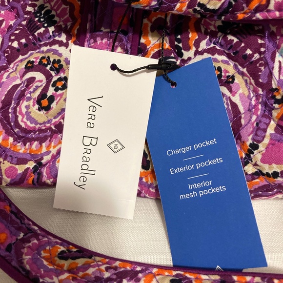 Vera Bradley Iconic Large Travel Duffel Bag - Picture 3 of 7